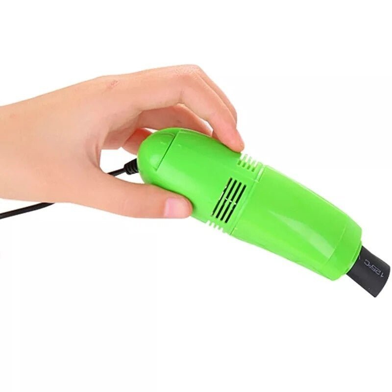 Mini-USB-Staubsauger für Tastatur | Kabellos ohne Batterien, 2 Reinigungsmodi | 70 g kompakt für Laptop, Kamera & Handy 10