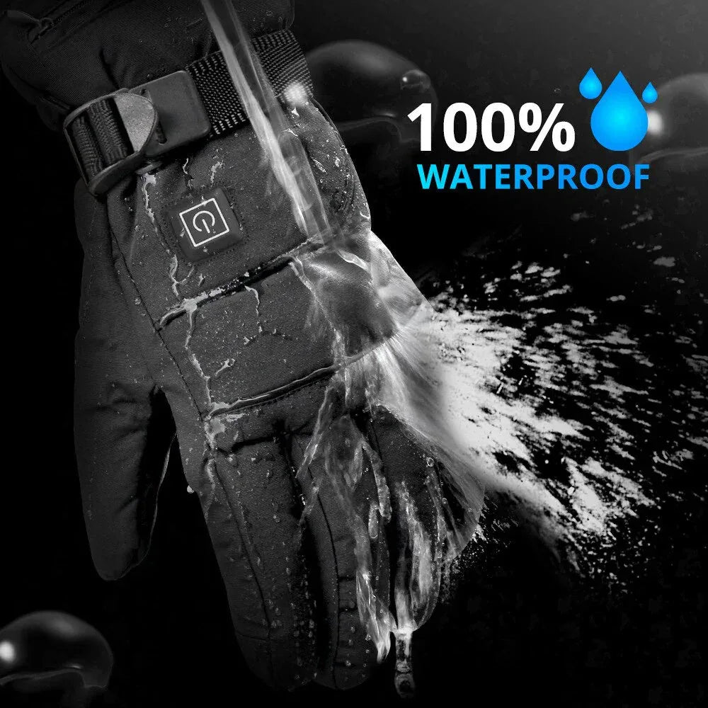 Gants Chauffants Électriques | Chaleur & Confort Maximal Même en Plein Hiver - Rondor