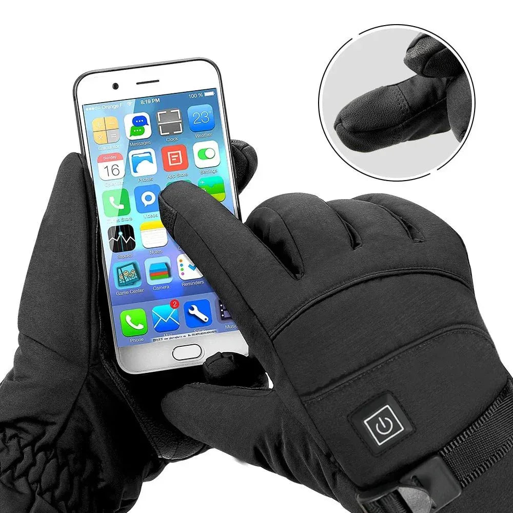 Gants Chauffants Électriques | Chaleur & Confort Maximal Même en Plein Hiver - Rondor