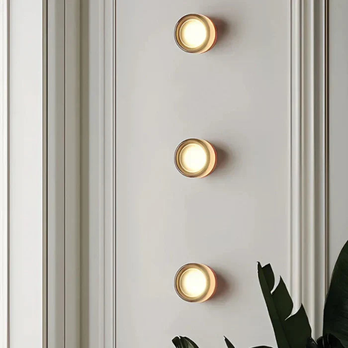 LED-Wandleuchte Acryl Aluminium 7.5 x 13.5 cm | Weiss, Bernstein, Rauchgrau | Warmweisses Licht, Wand- und Deckenmontage 8