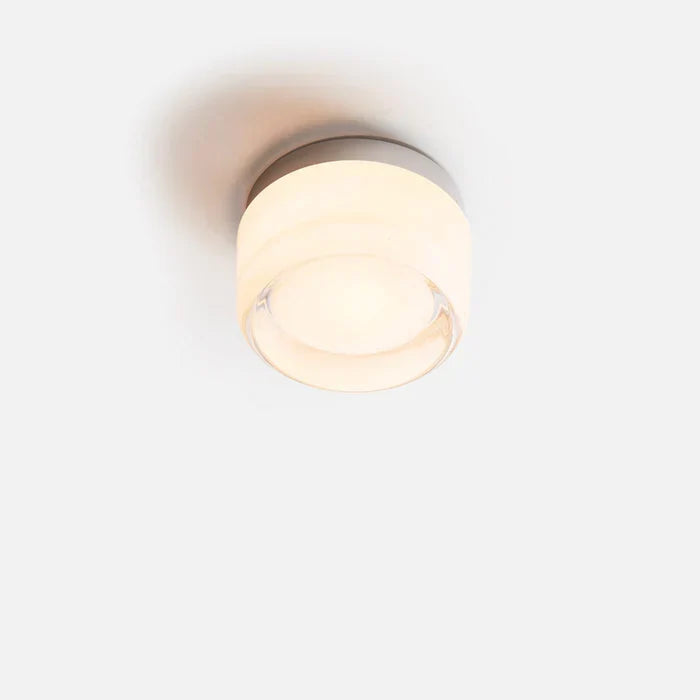 LED-Wandleuchte Acryl Aluminium 7.5 x 13.5 cm | Weiss, Bernstein, Rauchgrau | Warmweisses Licht, Wand- und Deckenmontage 15
