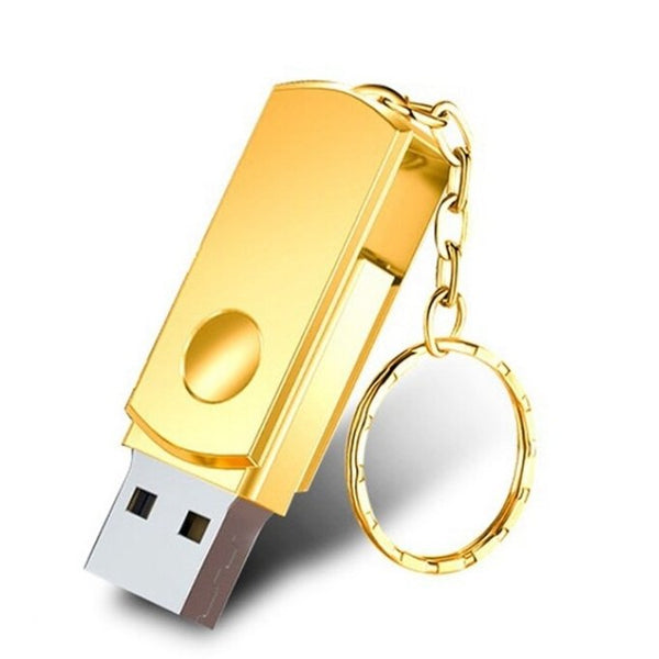 USB 3.0 Flash-Laufwerk 2 TB | Aluminiumgehäuse mit Schlüsselöse | Wasser-, stoß- und magnetfeldresistent, Plug & Play 1