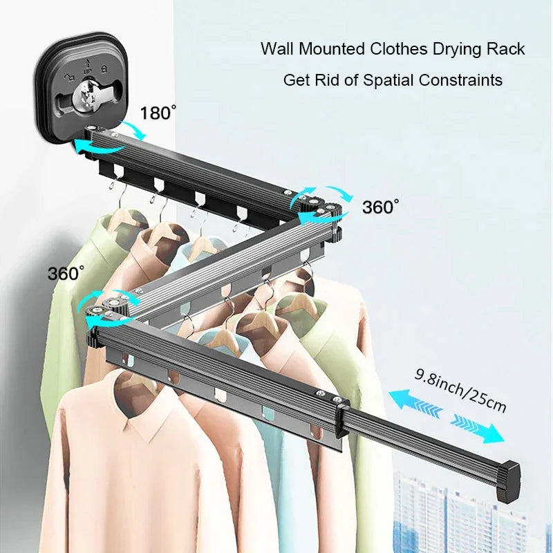 MountRack™ - Mühelose Wäschetrocknung im platzsparenden Design