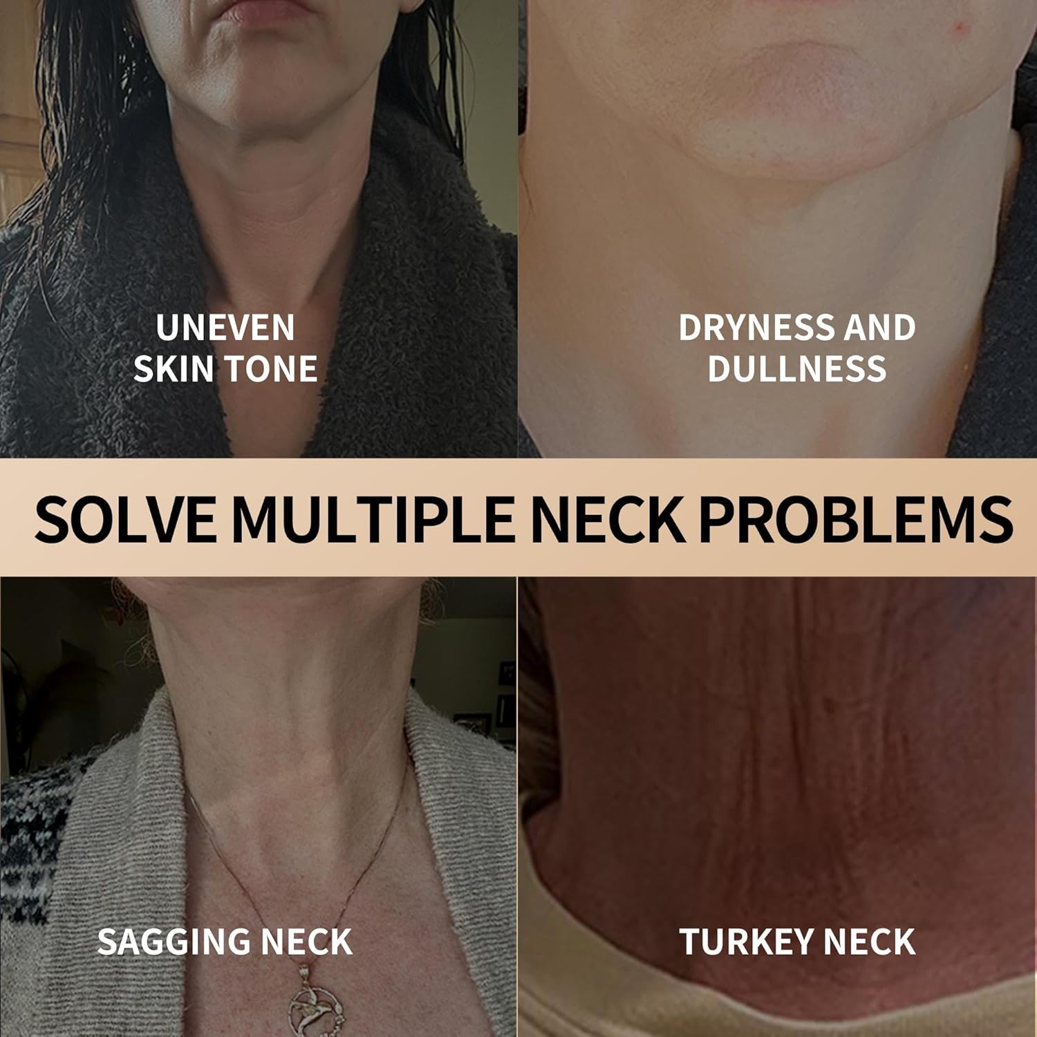 1+1 Gratis | NeckLift™ – Straffende Creme für Hals und Dekolleté