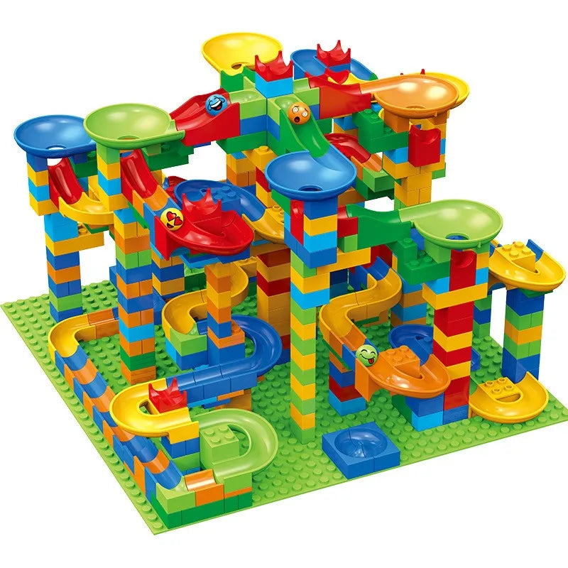 MazeBuilder™ – DIY-Spielzeug zum Bauen von Murmelbahnen
