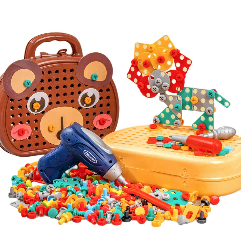 Drilly™ - Junior-Baubohrer-Spielset
