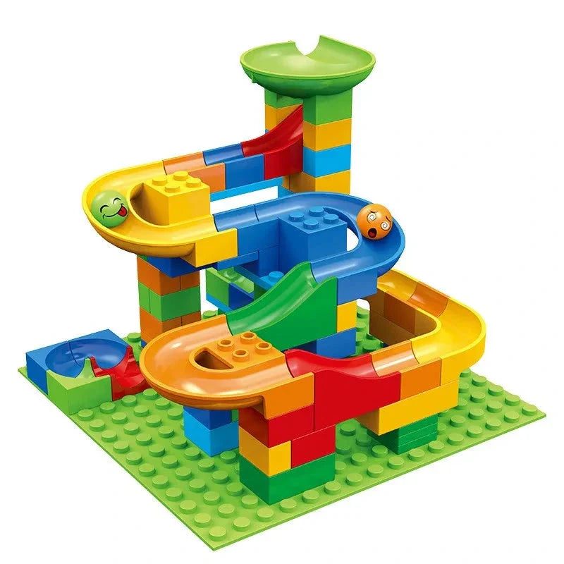 MazeBuilder™ – DIY-Spielzeug zum Bauen von Murmelbahnen