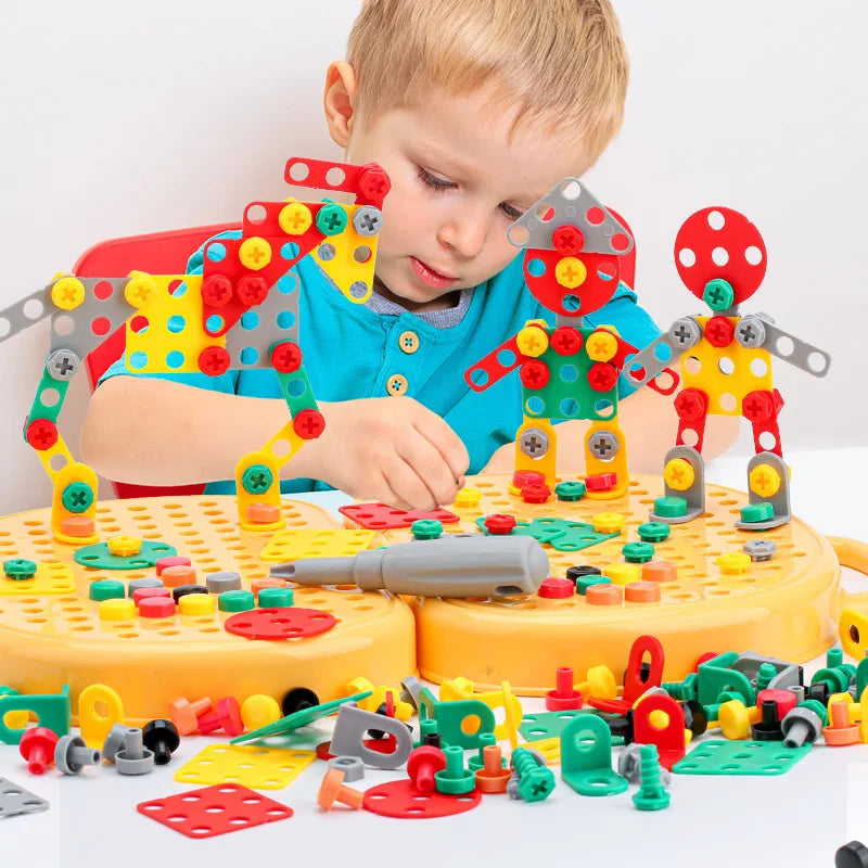 Drilly™ - Junior-Baubohrer-Spielset