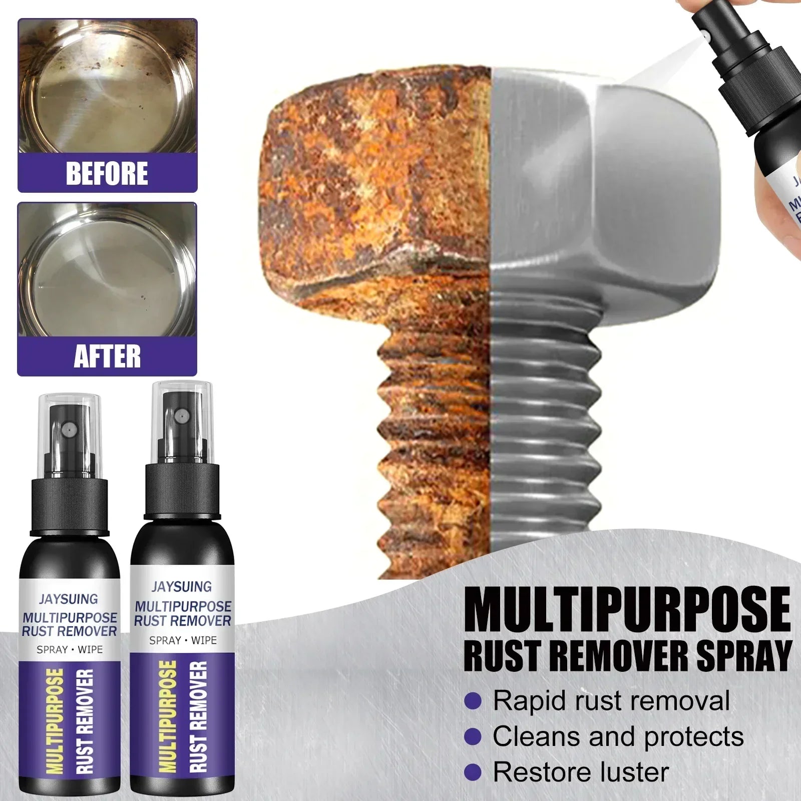 1+1 Gratis | RustAway™ - Rostentferner-Spray-Reiniger