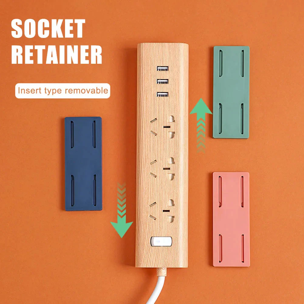 1+1 Gratis | Sockety™ – Spurenloser Steckdosenhalter & Kabelorganisator