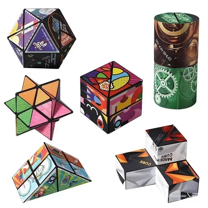 InfiniteFun™ - Formveränderndes Puzzle für Stressabbau und Konzentration