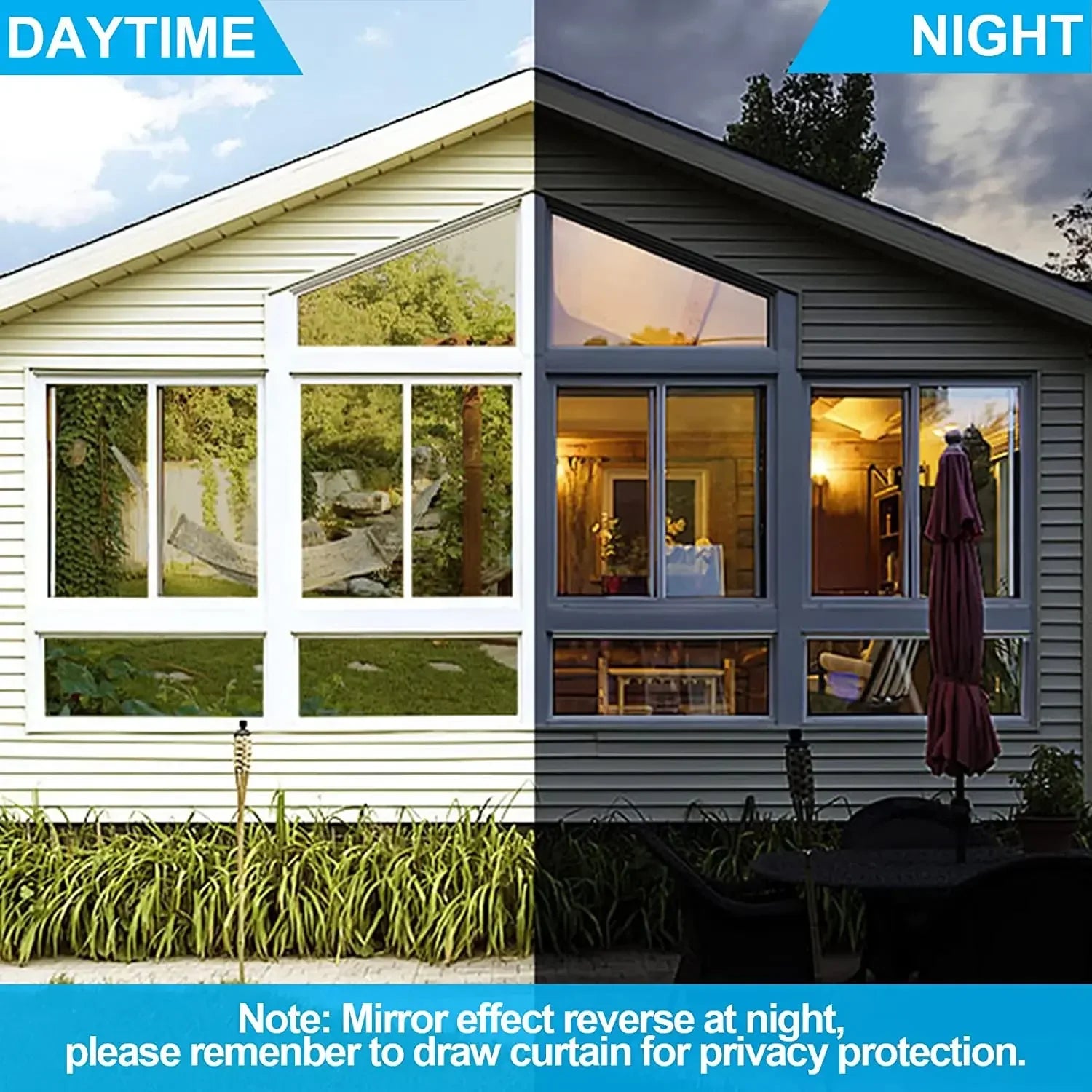 Reflecty™ - Reflektierende Fensterfolie