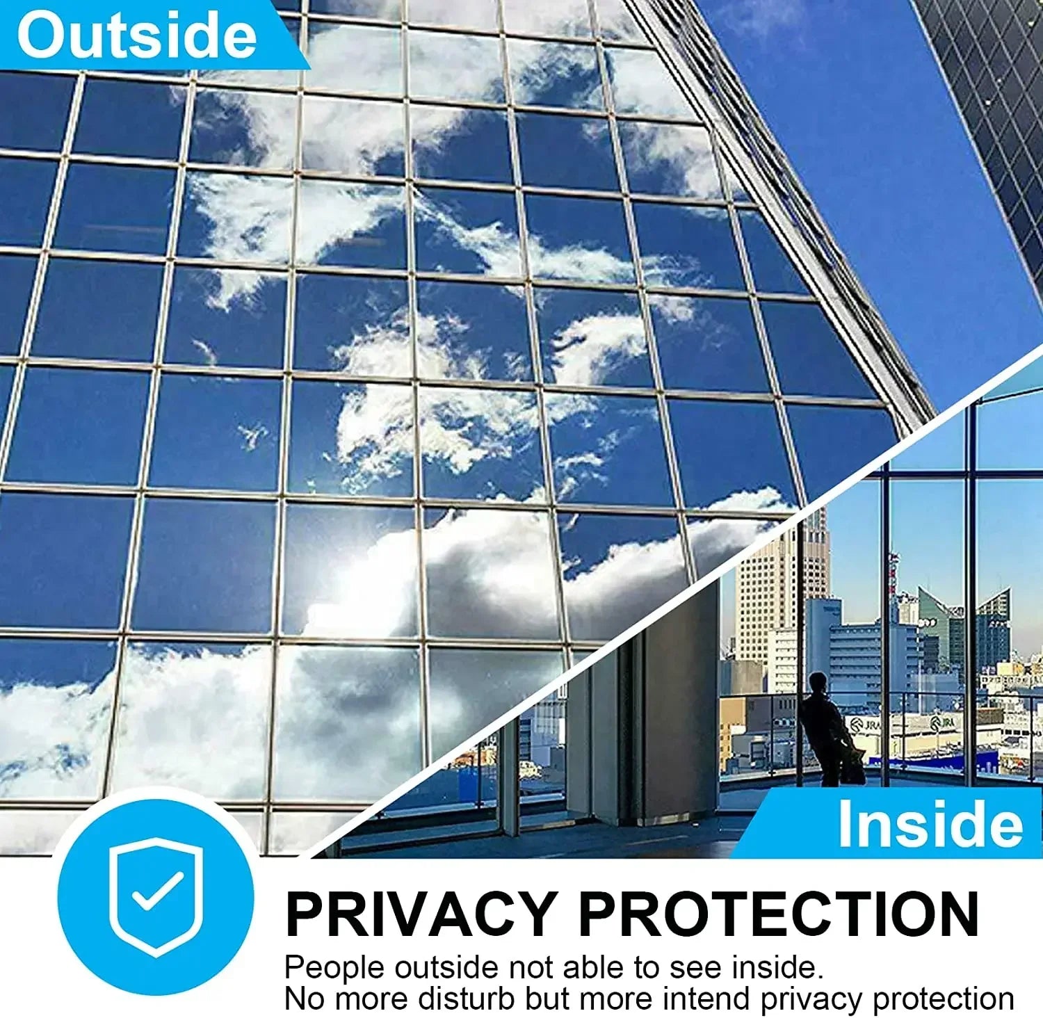 Reflecty™ - Reflektierende Fensterfolie