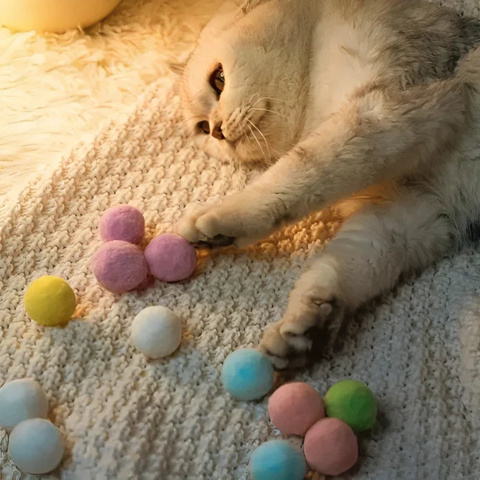 PlushGun™ – Interaktiver Plüschballwerfer für Katze