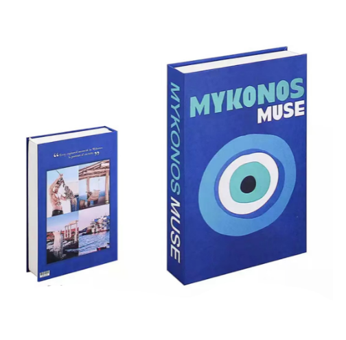 Dekorationsbücher Set | 12 stilvolle Motive für Couchtisch und Regal | Deko-Objekt mit Buchstützen-Funktion für Wohnzimmer 4