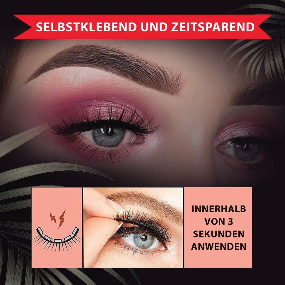 LashLicious - Wiederverwendbare selbstklebende Wimpern - [1+2 GRATIS!] - Frest
