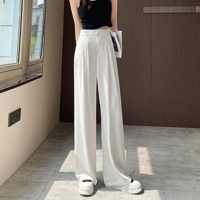Regina™ - Lange weite Stoffhose