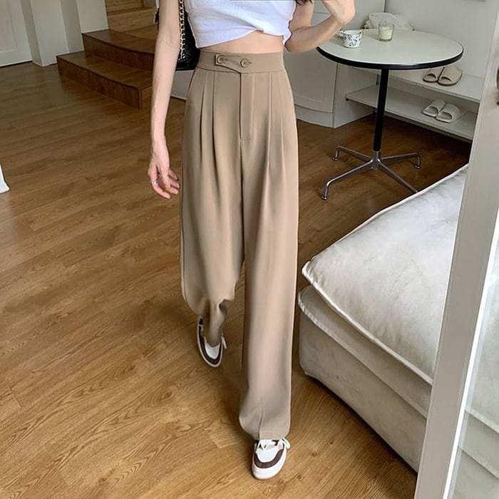 Regina™ - Lange weite Stoffhose