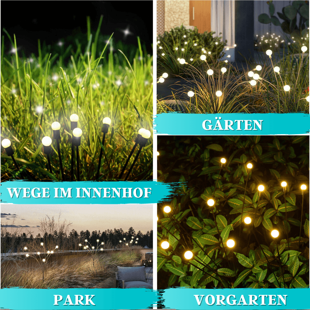 1+1 Gratis | SolarGarden™ - Magische Solar Glühwürmchen Garten Lichter