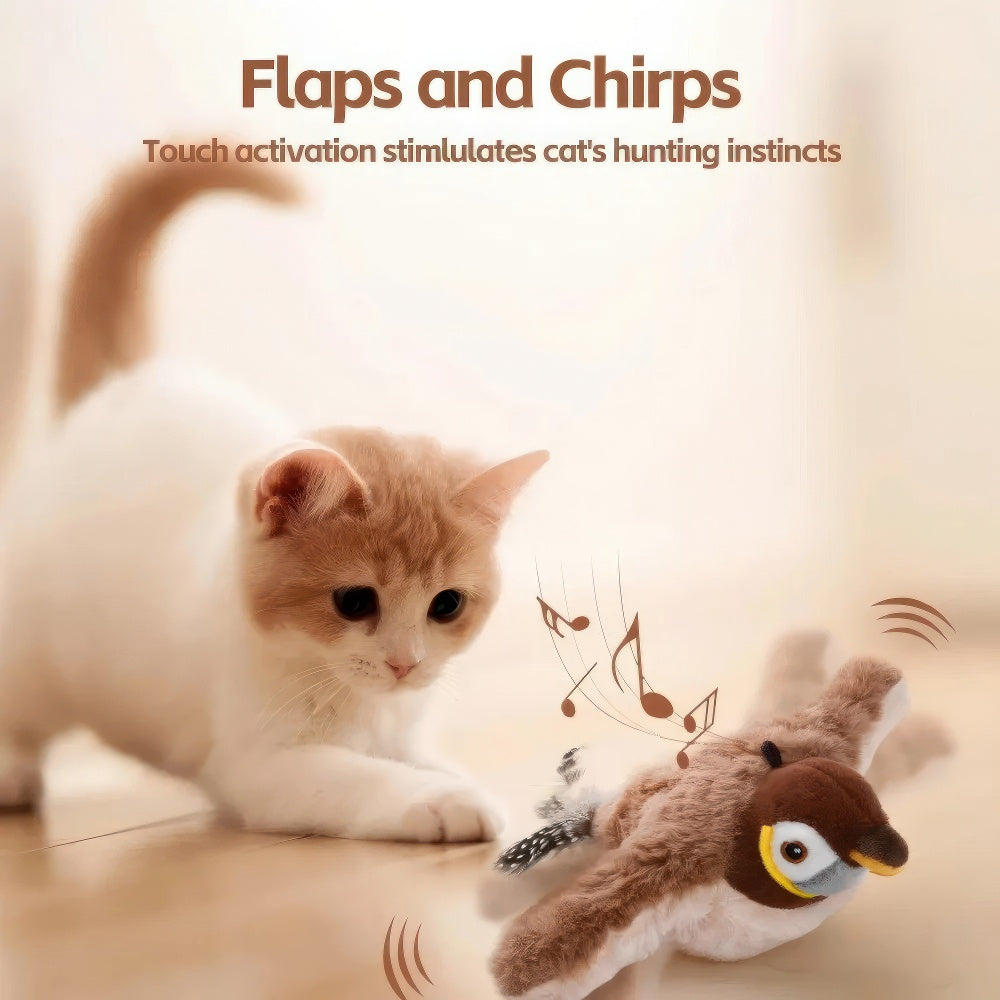 FlapBird™ - Interaktives Katzenspielzeug