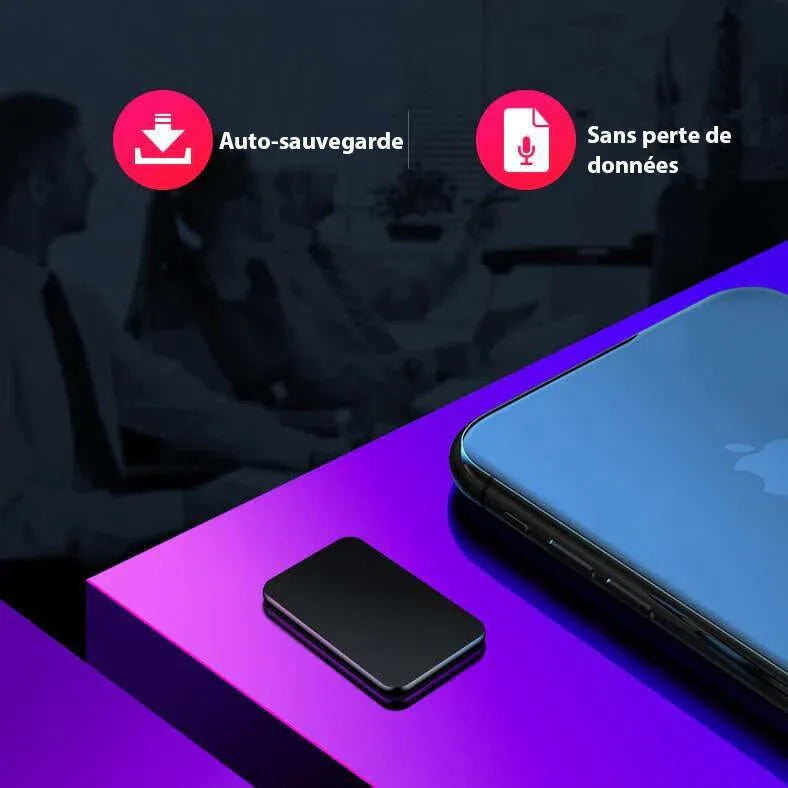 Mini Micro Espion Pro – L’Enregistreur de Poche Ultra - Discret - Rondor