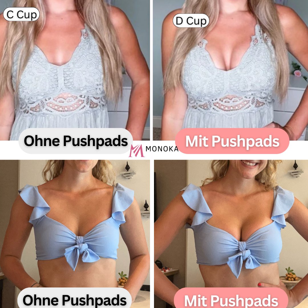 Pushpads™ - Doppelseitig klebende Push-up-Nippelabdeckungen