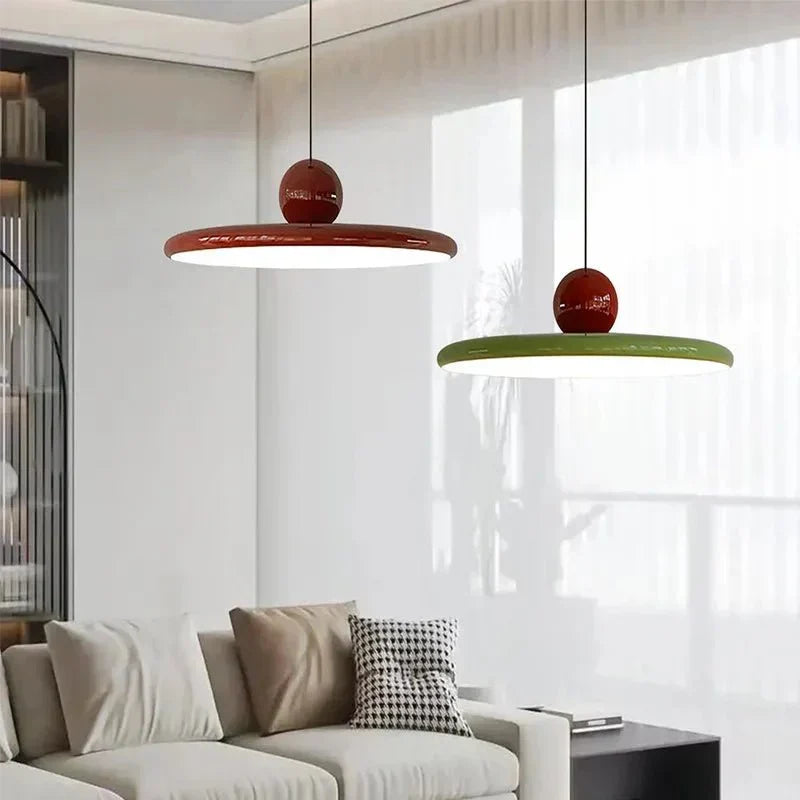 LED-Pendelleuchte im Bauhaus-Stil | 3 Lichtfarben einstellbar, verstellbare Pendellänge | Einfache Deckenmontage 5