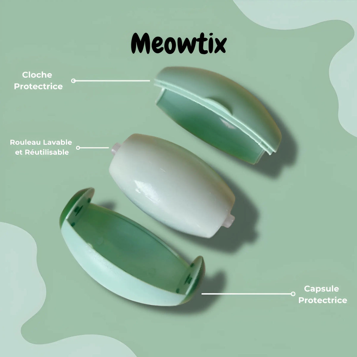 MeowStick™ – Wiederverwendbarer Fusselroller