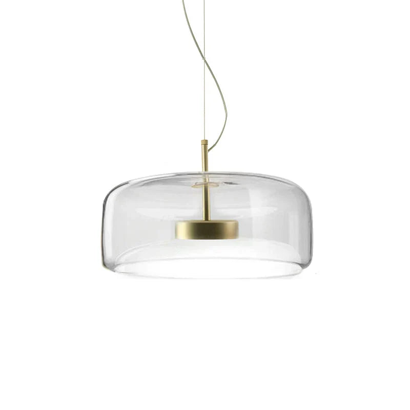 LED-Pendelleuchte aus Glas | Zeitloses Design für Wohnzimmer, Esszimmer und Flur | Energiesparende 7W-LED-Beleuchtung 9