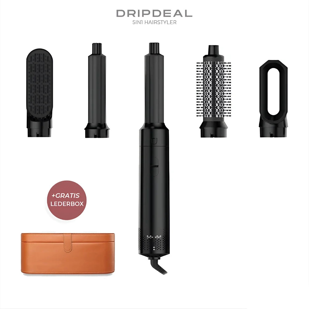 5-in-1-Warmluftstyler mit Coanda-Effekt | 5 Aufsätze für Locken, Glätten & Volumen | Schonendes Styling ohne Hitzeschäden 18