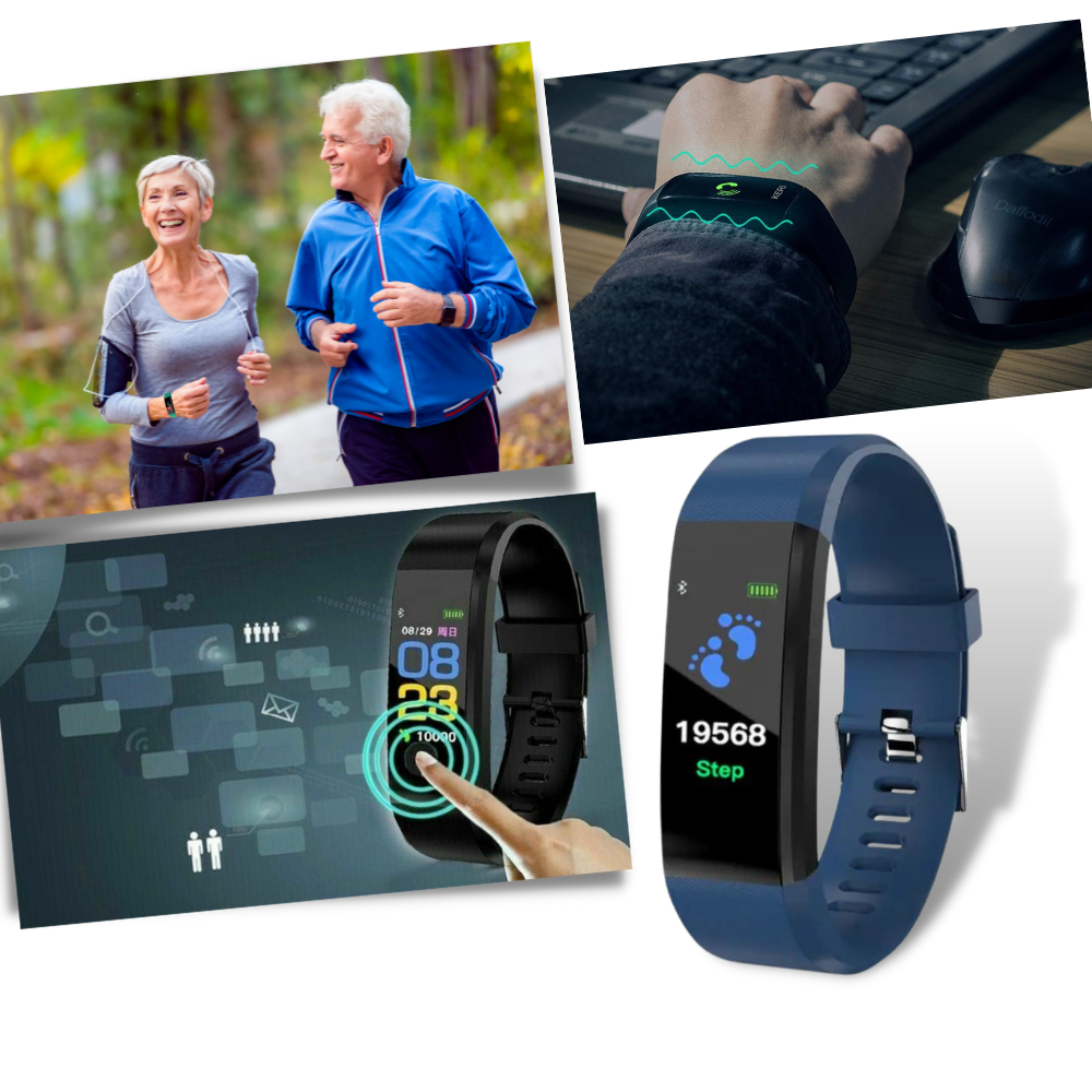 Fitnessarmband Herren | Herzfrequenz & Schrittzähler im Blick 1