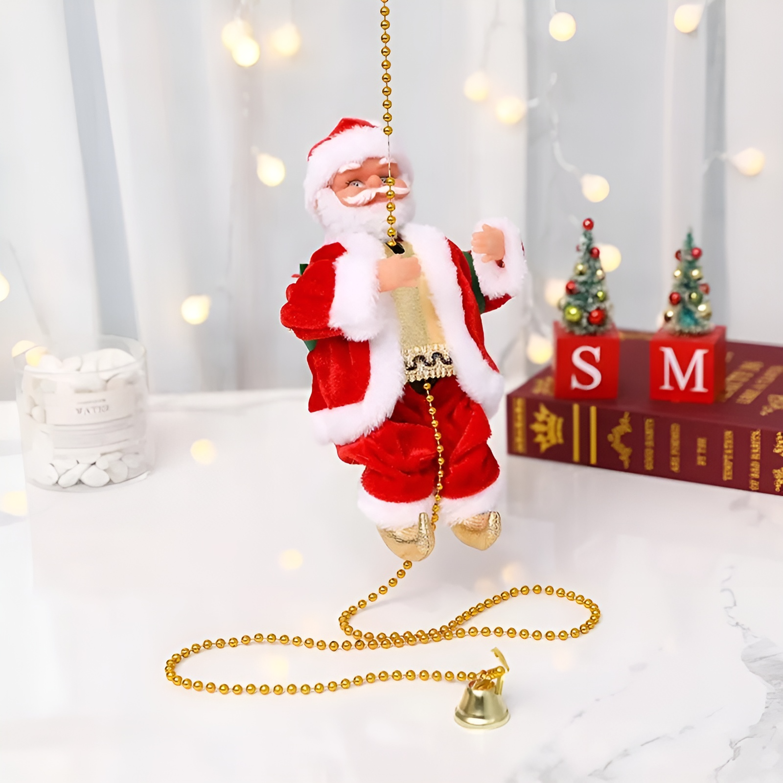 ClimbingSanta™ - Kletternde Weihnachtsmann-Dekoration