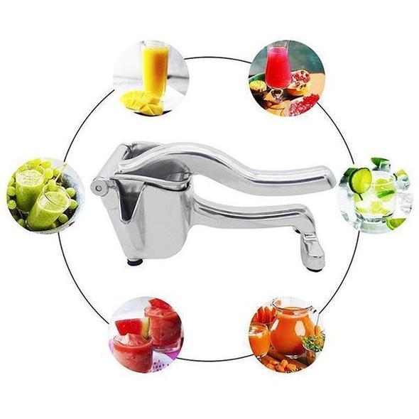 Steely™ - Multifunktionale manuelle Saftpresse aus Edelstahl