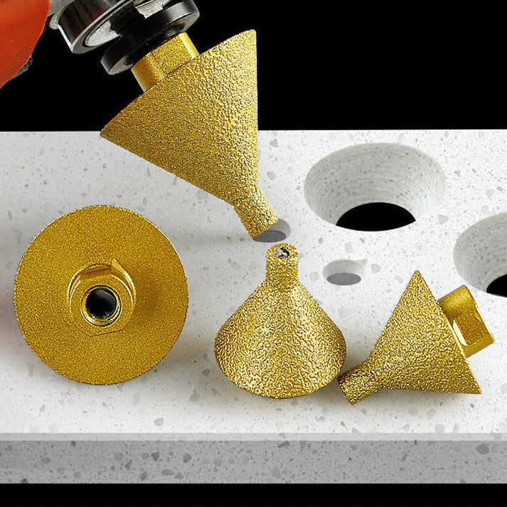 1+1 Gratis | HoleDiamond - Diamant-Faserbohrer zum Anfasen
