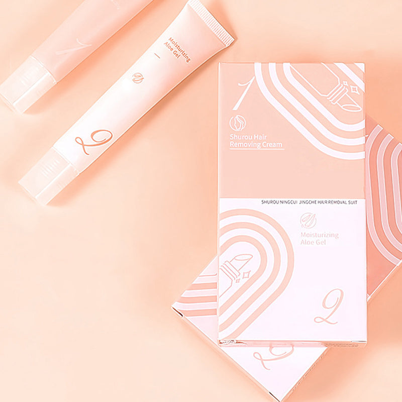 AloeGelly™ – Luxuriöses Haarentfernungscreme-Set für seidig glatte Haut
