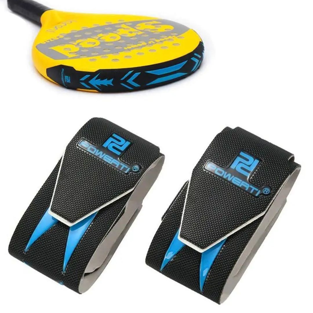 3D Schlägerkopf Schutztape für Padel & Tennis | 2 Stück Set | Strapazierfähiges Material für langanhaltenden Schutz 2