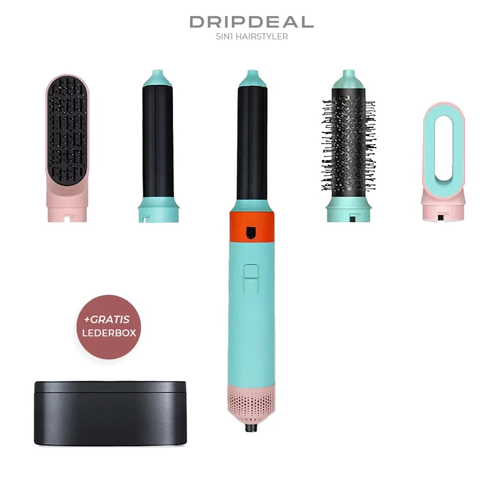 5-in-1-Warmluftstyler mit Coanda-Effekt | 5 Aufsätze für Locken, Glätten & Volumen | Schonendes Styling ohne Hitzeschäden 16