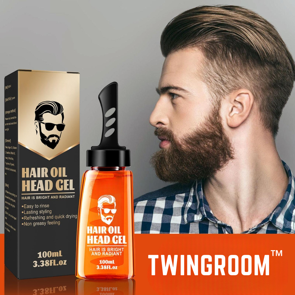 1+1 Gratis | TwinGroom™ - 2-in-1 Haargel mit Kamm