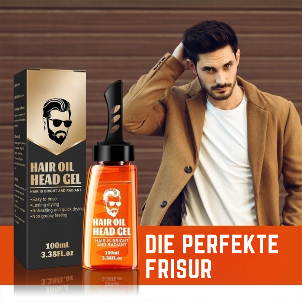 1+1 Gratis | TwinGroom - 2-in-1 Haargel mit Kamm