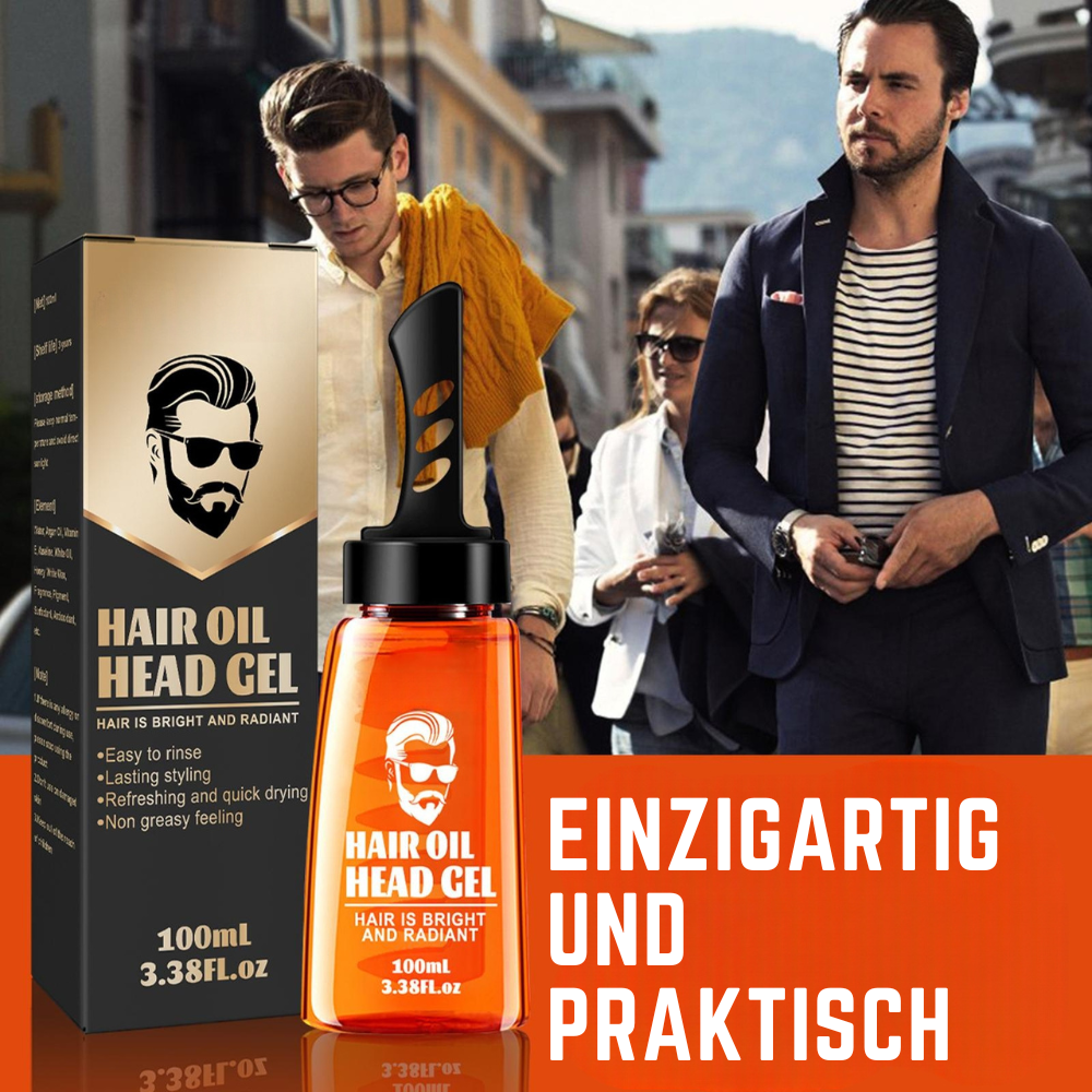 1+1 Gratis | TwinGroom - 2-in-1 Haargel mit Kamm