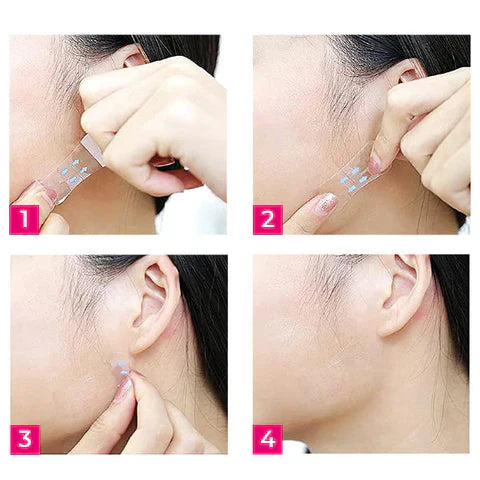 1+1 Gratis | InvisiLifter – Unsichtbares Gesichtslifting-Tape