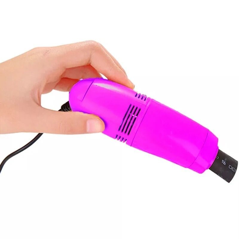 Mini-USB-Staubsauger für Tastatur | Kabellos ohne Batterien, 2 Reinigungsmodi | 70 g kompakt für Laptop, Kamera & Handy 8