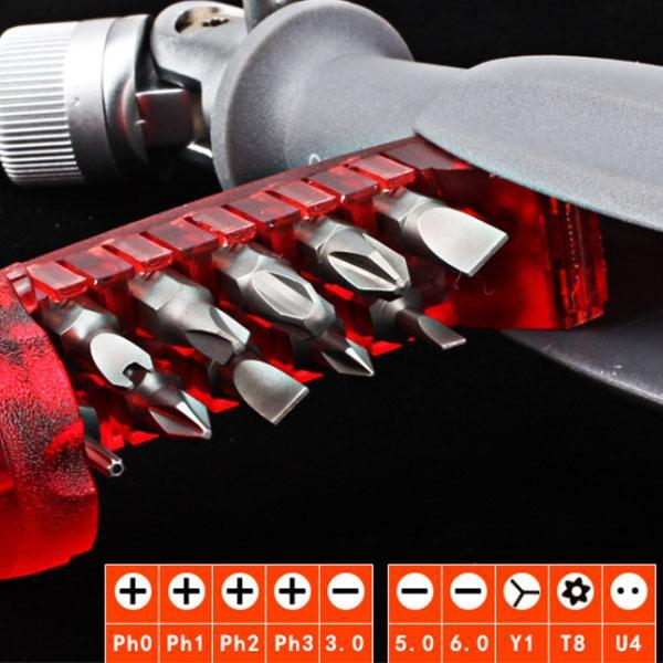 MultiScrew™ - Verstellbarer Multifunktions-Schraubendreher!