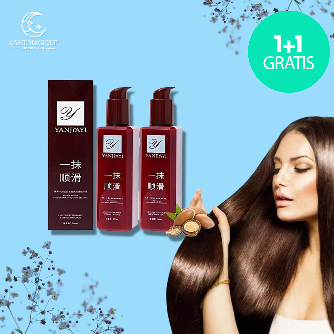 1+1 Gratis | Yanjiayi™ - Natürliches Yeme-Extrakt-Haarpflegeserum Für glänzendes, gesundes Haar!