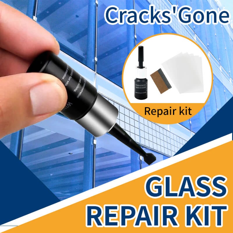 1+1 Gratis | Glaze - Glasreparaturset - Repariert Brüche in wenigen Minuten