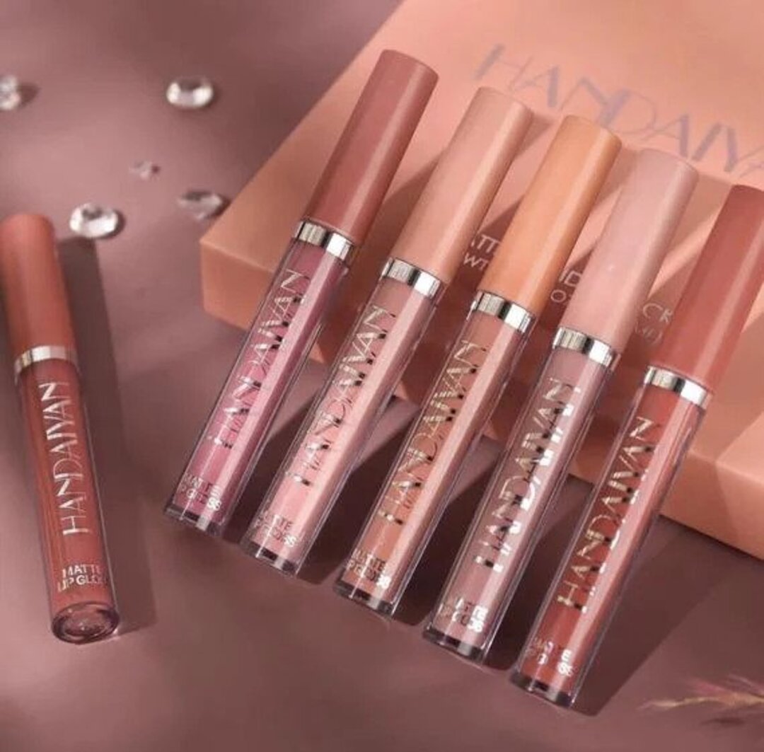 KissLips™️ - Premium 6-Stucks Matte Lipstick Set