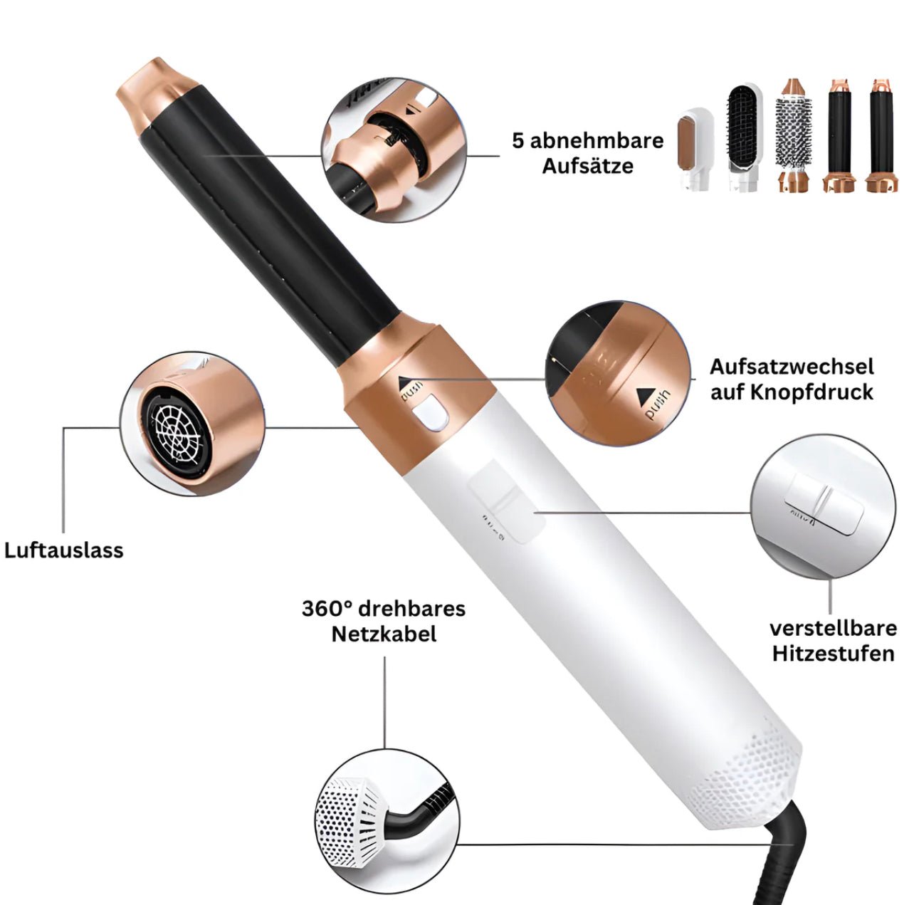 Dysa™ - 5-in-1 Haarstyler