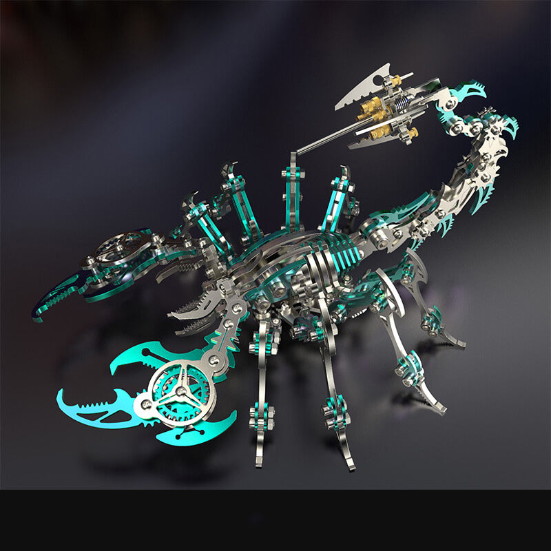 Scorpi™ - 3D Skorpion Metall Modell Bausatz für Geschenke und Dekoration