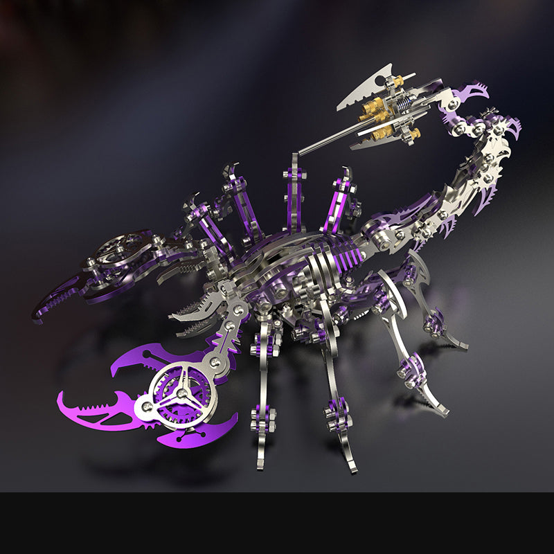 Scorpi™ - 3D Skorpion Metall Modell Bausatz für Geschenke und Dekoration