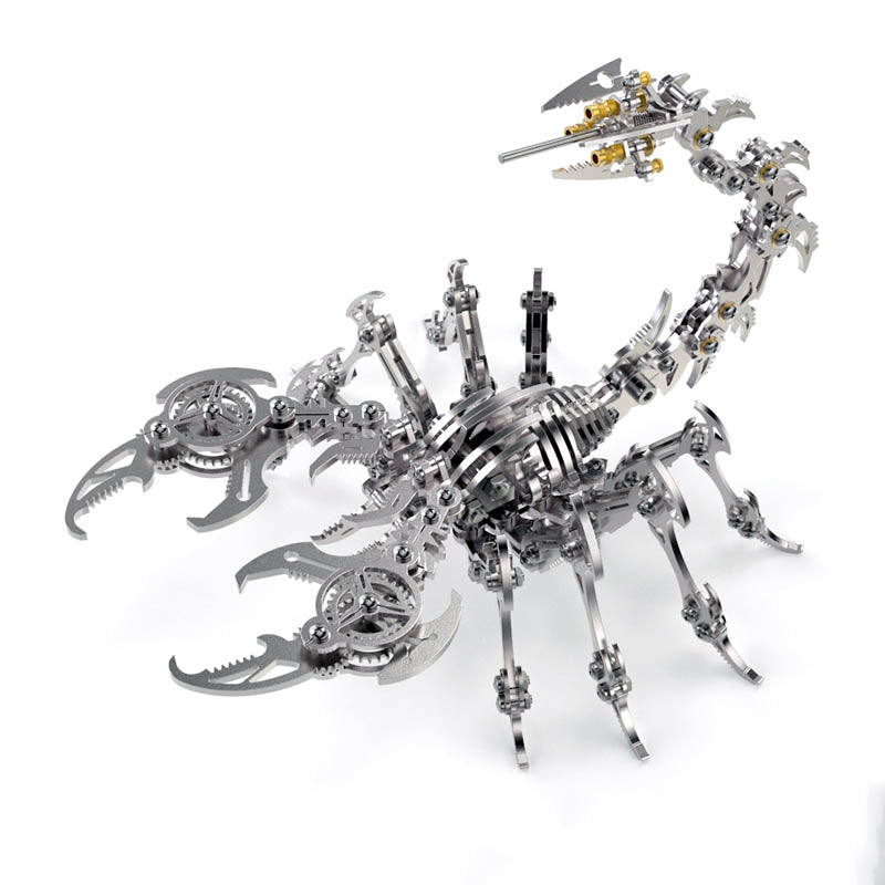 Scorpi™ - 3D Skorpion Metall Modell Bausatz für Geschenke und Dekoration